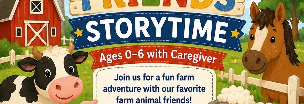 Family Foundations Five Story Hour – Farm Friends